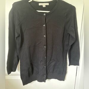 Lary Levine Black Cardigan